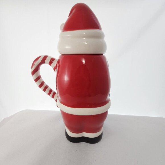 Temptations Christmas Santa Mug 24oz Blue bag holiday season gifts cocoa mocha - Picture 8 of 12